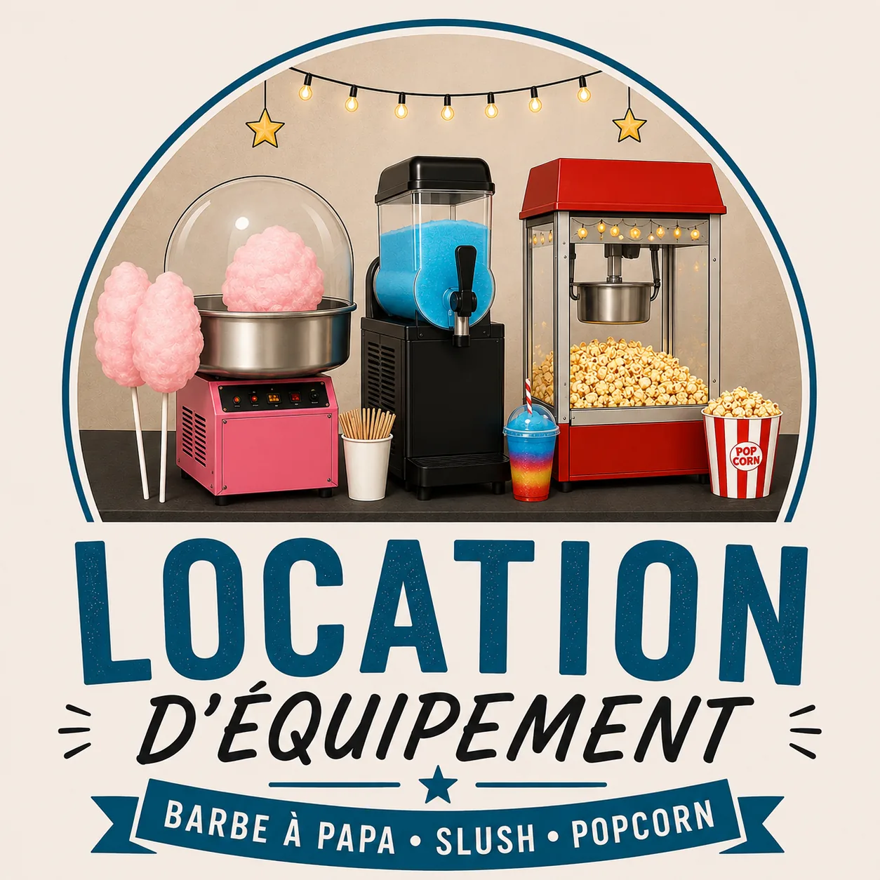 Location de machines à confiserie