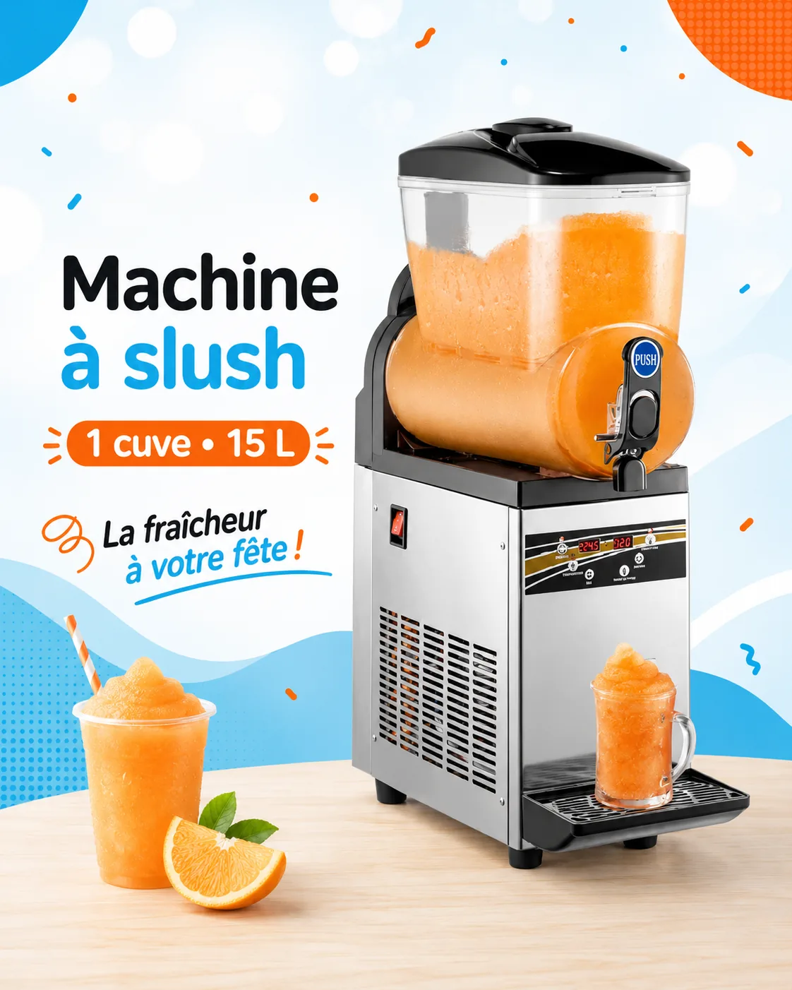 Machine à slush 1 tête