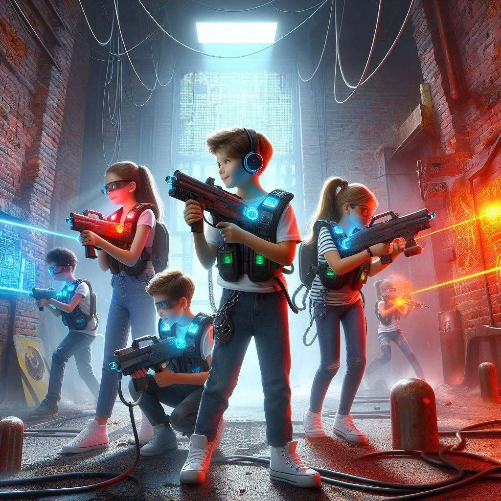 Fête Laser Tag | 7 ans et +